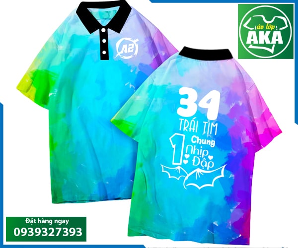 Mẫu Áo Lớp Đẹp Nhất Có Cổ - 2