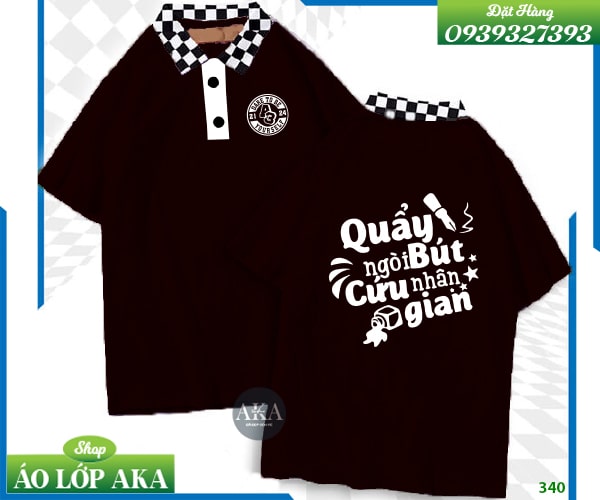 Mẫu Áo Lớp Đẹp Nhất Có Cổ - 1