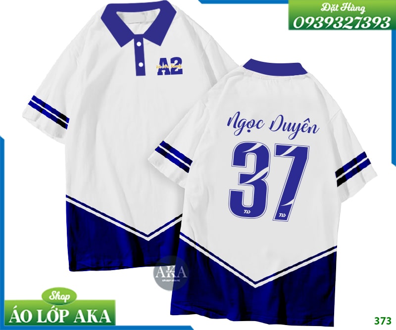 Mẫu Áo Lớp Đẹp Nhất Có Cổ - 5