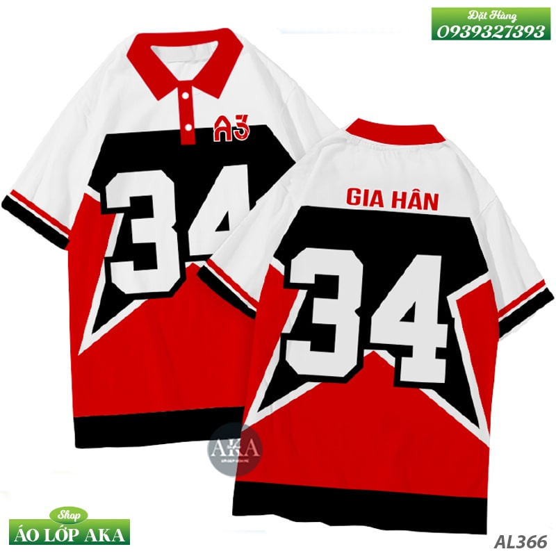Mẫu Áo Lớp Có Cổ Đẹp - 1