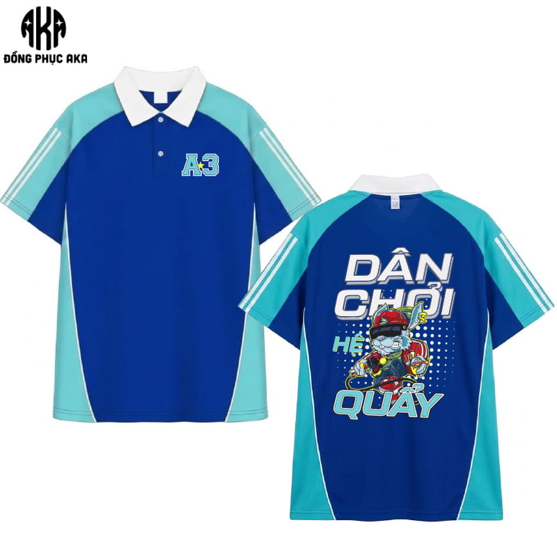 Áo Lớp Màu Xanh Dương - 1