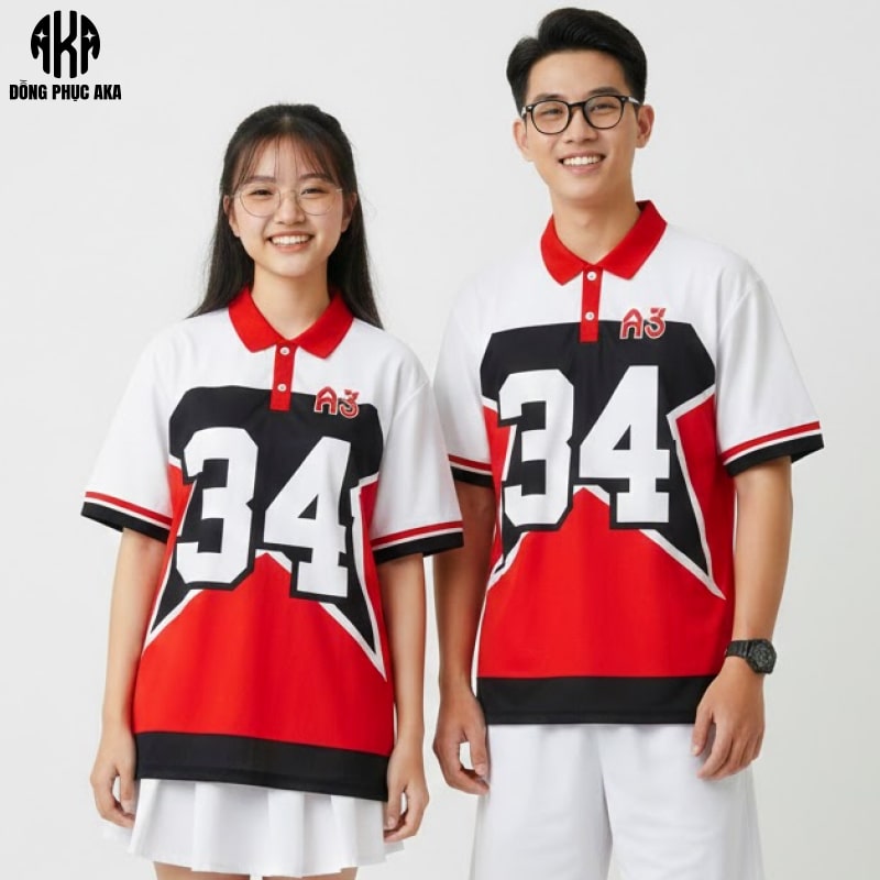 Áo Đồng Phục Lớp Có Cổ