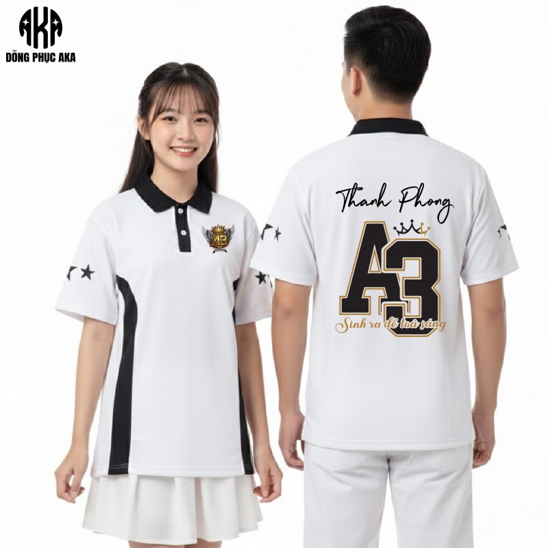 áo đồng phục lớp có cổ, áo lớp có cổ, áo lớp polo, áo lớp thể thao, áo lớp, áo đồng phục lớp, áo phông lớp, áo lớp đẹp, mẫu áo lớp đẹp