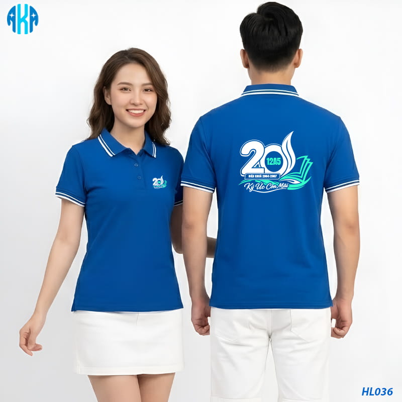 áo kỷ niệm 20 năm ngày ra trường, áo đồng phục họp lớp, mẫu áo đồng phục họp lớp, áo họp lớp màu xanh dương, mẫu áo họp lớp đẹp, áo đồng phục họp lớp có cổ, mẫu áo đồng phục họp lớp, áo thun đồng phục họp lớp, áo phông đồng phục họp lớp