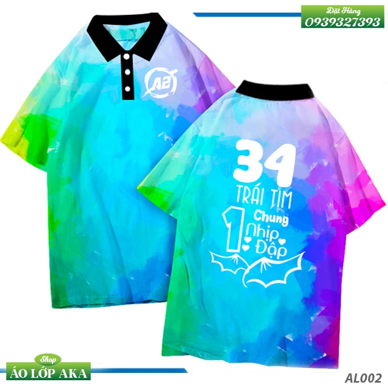 Áo Lớp Có Cổ 3D - 3