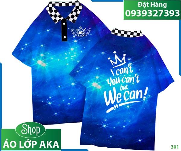 áo lớp có cổ màu xanh, áo lớp có cổ, áo lớp màu xanh, áo lớp có cổ, áo lớp đẹp, áo lớp A3, áo lớp màu xanh dương