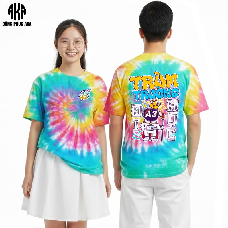 Áo Lớp Loang Màu