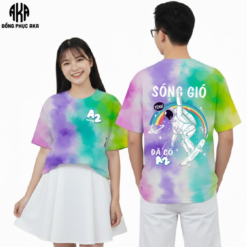 áo lớp loang, áo lớp loang màu, áo lớp 3D, áo lớp, áo đồng phục lớp, áo phông lớp, áo lớp đẹp, áo đồng phục lớp đẹp, áo phông lớp đẹp, mẫu áo lớp đẹp nhất