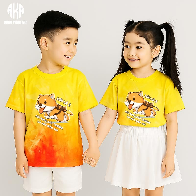 áo lớp mẫu giáo, áo lớp mầm non