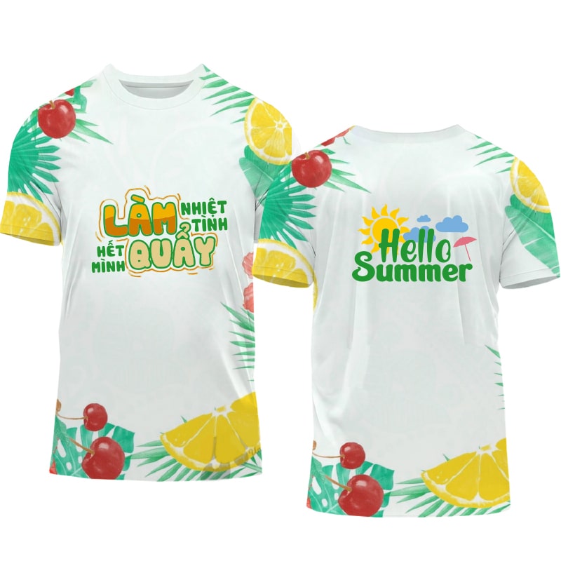 Áo Phông Đồng Phục Đi Biển