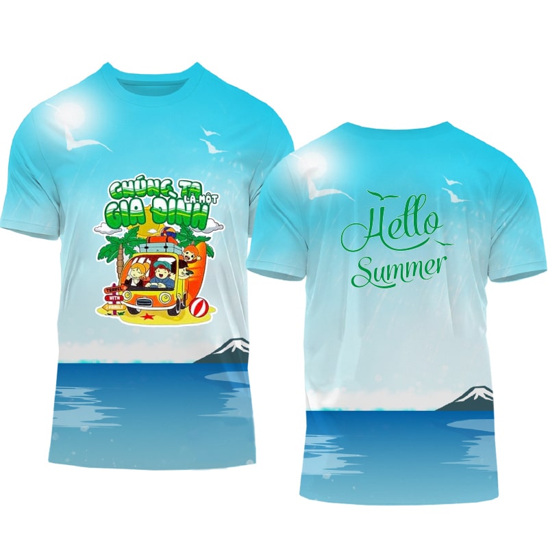 Áo Thun Đồng Phục Đi Biển