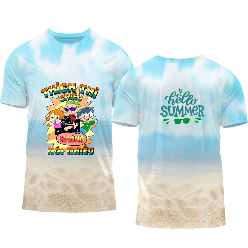 Áo Thun Đồng Phục Đi Du Lịch