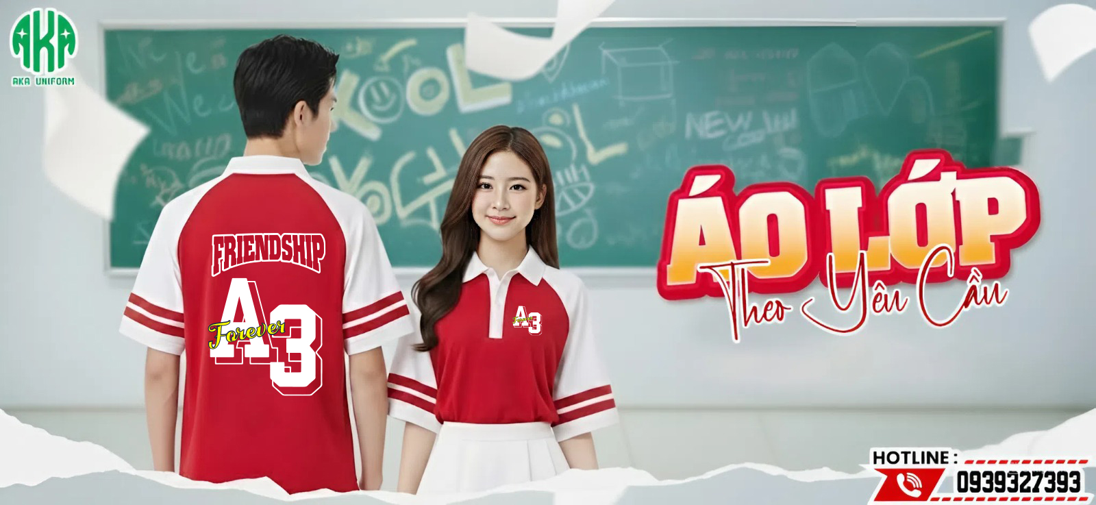 Banner Áo lớp Aka