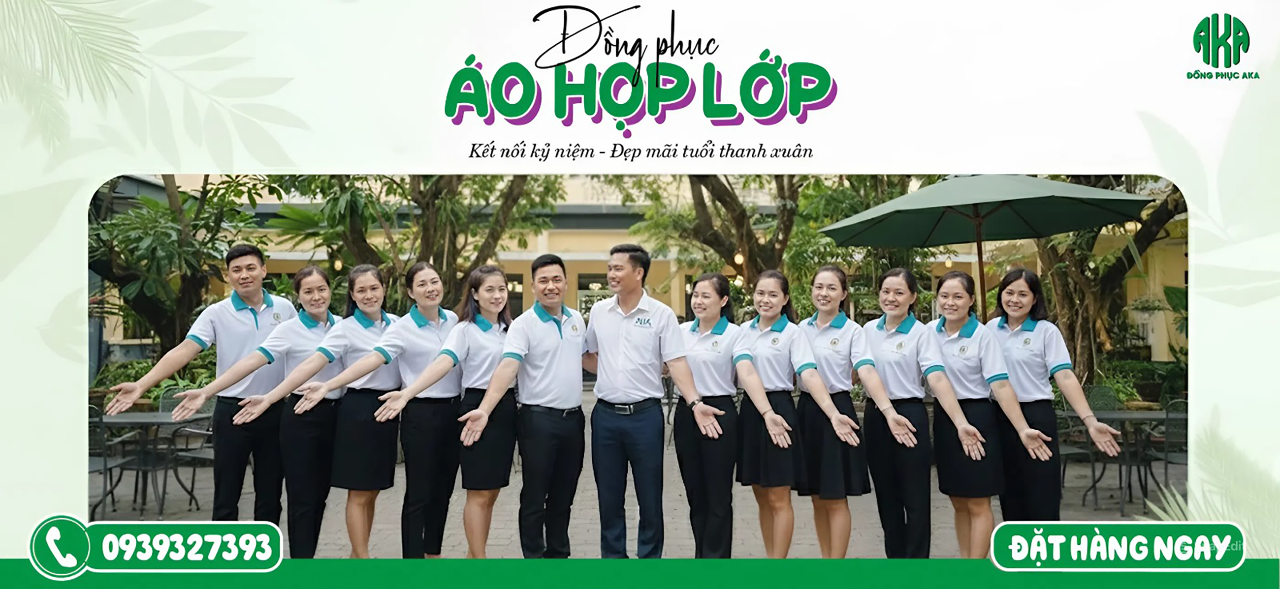 Banner Đồng Phục Họp Lớp