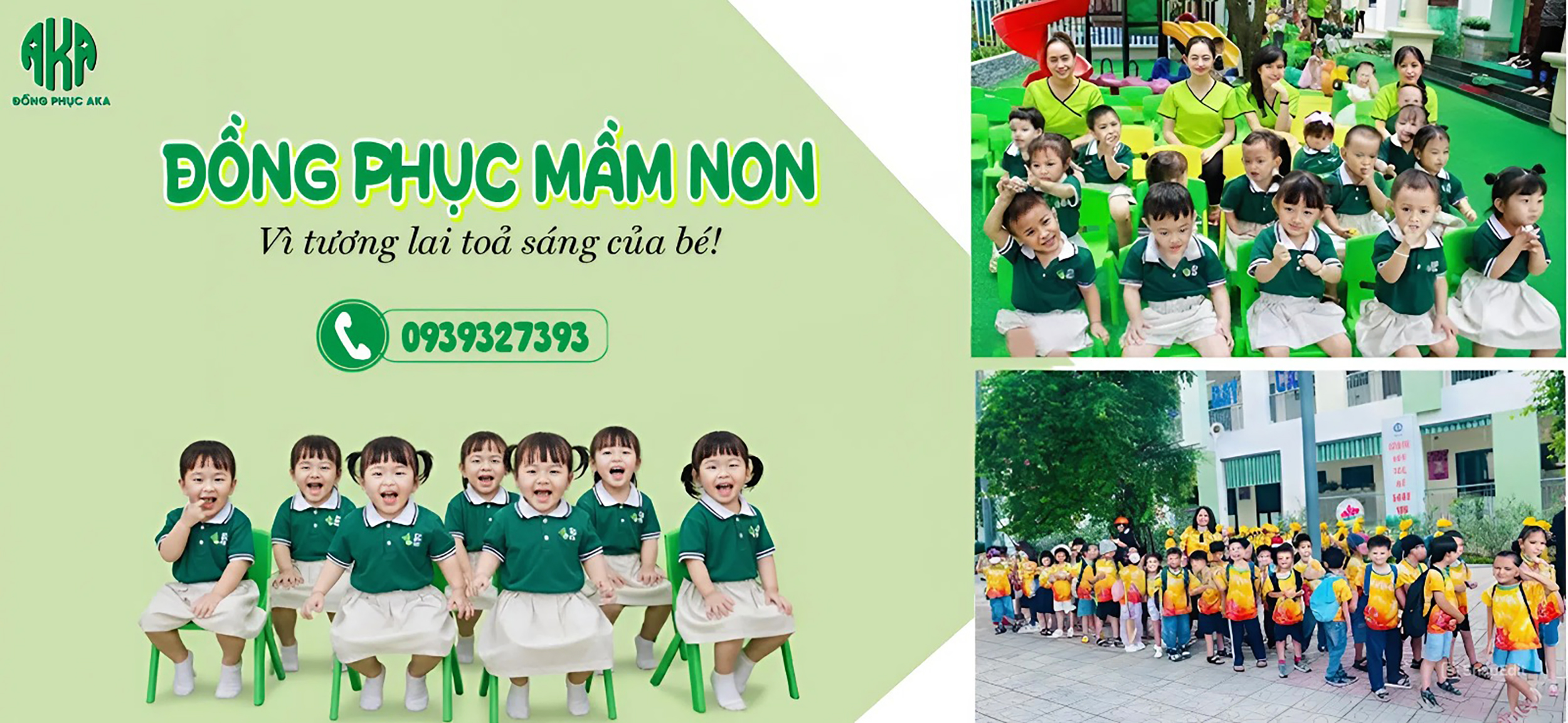 Banner Đồng Phục Mầm Non