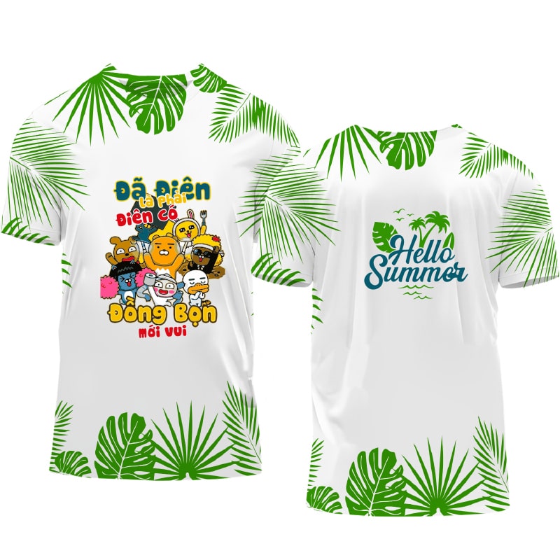 Các Mẫu Áo Đồng Phục Đi Biển