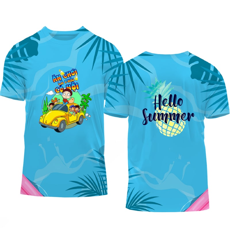 Mẫu Áo Đồng Phục Đi Biển