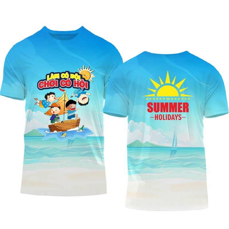 Mẫu Áo Đồng Phục Đi Du Lịch